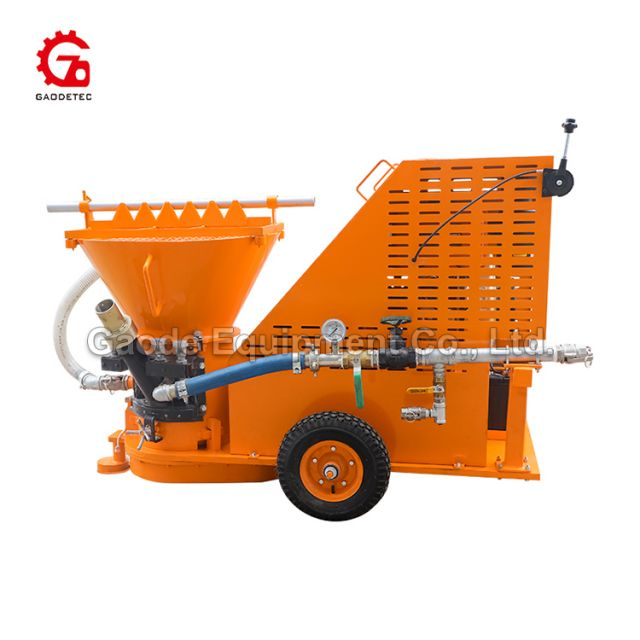 GAODETEC GZ-6DR/RD Diesel-Powered Refractory Gunite Machine For Backfill Projects